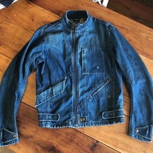 G-STAR RAW chopper art denim jacket